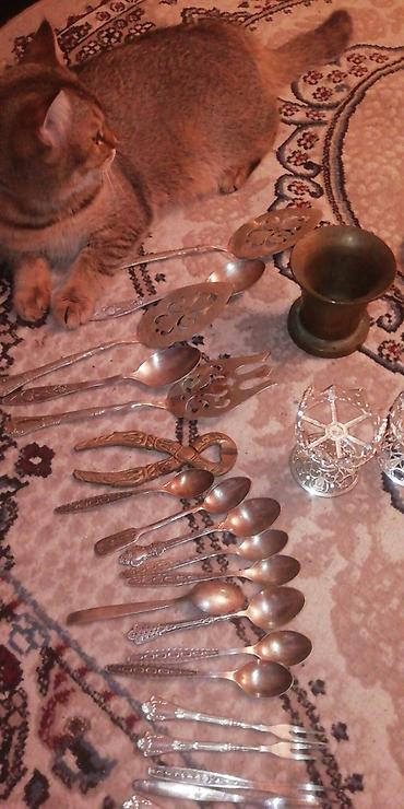 usta ləvazimatları: Vintaj mətbəx dəsti və bəzək əşyaları - Müxtəlif naxışlı metal — 2