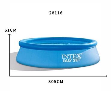 igrice za devojcice: 💦💦💦 Bazen INTEX "Easy Set" 305 x 76 cm, bez pumpe NOVO! 7290 din