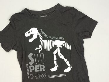 bluzka z traktorem dla chłopca: T-shirt, Inextenso, 8 years, 122-128 cm, condition - Very good