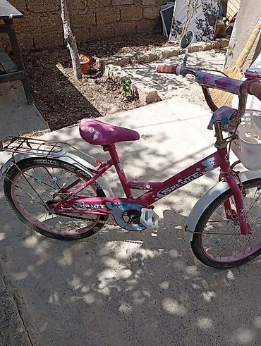 velosiped bezekleri: İşlənmiş İki təkərli Uşaq velosipedi 20", sürətlərin sayı: 1 — 2