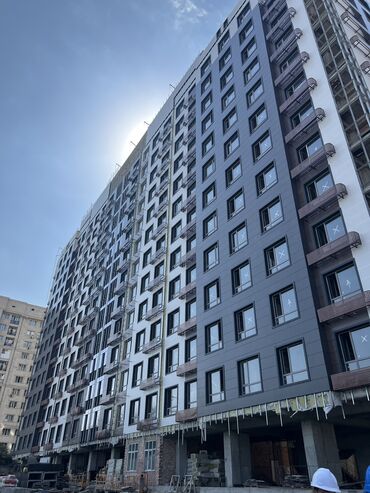 тц бишкек парк: 3 комнаты, 96 м², Элитка, 12 этаж, ПСО (под самоотделку)