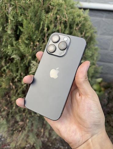 IPhone 15 Pro, Б/у, 256 ГБ, Black Titanium, 100 % at lalafo.kg IPhone 15 Pro, Б/у, 256 ГБ, Black Titanium, 100 %