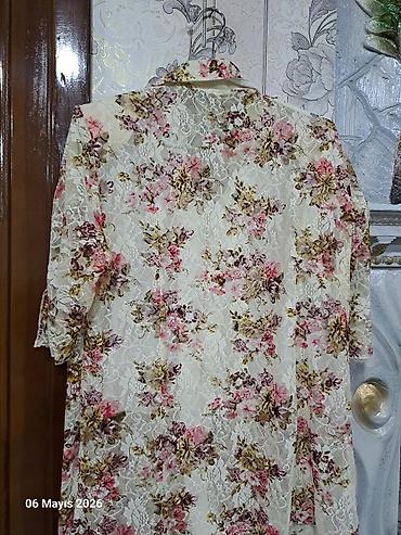 şifon kofta modelleri: Qadın krujeva köynək-tunik - Material: nazik, nəfəs alan krujeva — 3
