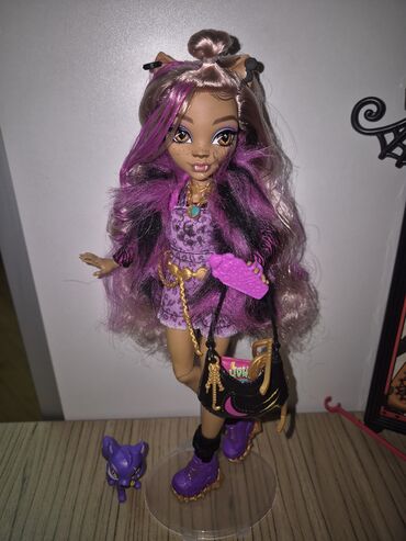 Oyuncaqlar: Clawdeen Wolf kuklası monster high g3, İdeal vəziyyətdə, bütün