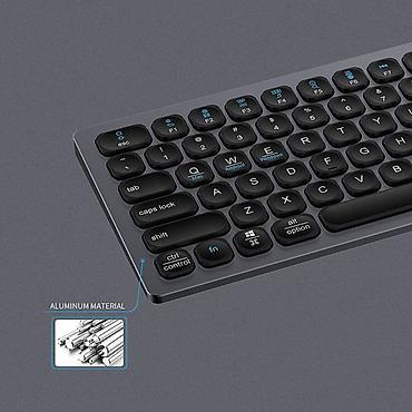 logitech k380: Клавиатура BK9803 Bluetooth 3.0 Aluminum alloy+ABS 110 keys 5 — 10