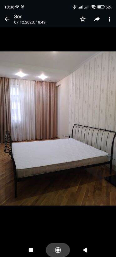 кровать двухспальная: Новый, Двуспальная кровать, Без подьемного механизма, С матрасом, Без выдвижных ящиков, Азербайджан