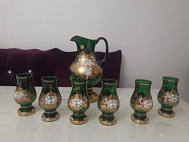 kuvşin: 30 ilin bagema dəsti, 6 bakal 1 kuvşin. Təmiz Çexiyanındır. Çox baha — 3