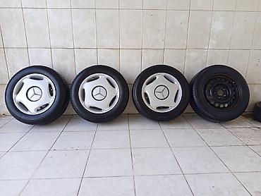 w210 diskleri: İşlənmiş Disk təkər Mercedes-Benz 195 / 65 / R 15, 5 Boltlu — 6