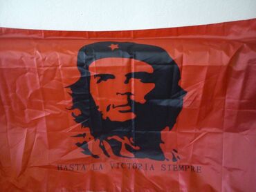 Antikvarni satovi: Che Guevara 90x150-Novo Zastava je nova! Velicina 90x150cm Na zastavi