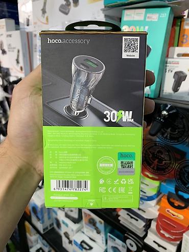usb lightning: Автомобильное зарядное устройство Hoco Z47A - Мощность: до 30 Вт (PD — 2
