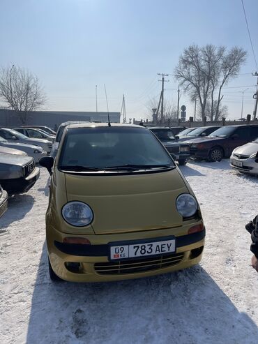 Daewoo: Daewoo Matiz: 2001 г., 0.8 л, Механика, Бензин, Хэтчбэк