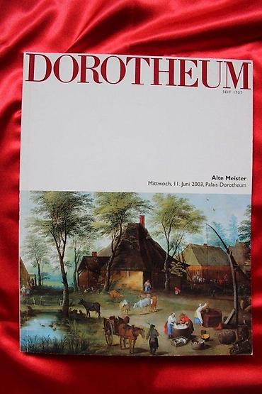 Časopisi: AUKCIJSKI KATALOG DOROTHEUM, ALTE MEISTER, 11.6.2003. | Aukcijski — 1