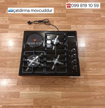 Aspiratorlar: Plitə Qarışıq, Quraşdırılan, 4 gözlü, Yeni