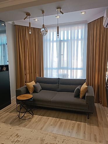 Продажа квартир: 1 комната, 45 м², Асанбай мкр Элитка, 7 этаж, Дизайнерский ремонт — 3