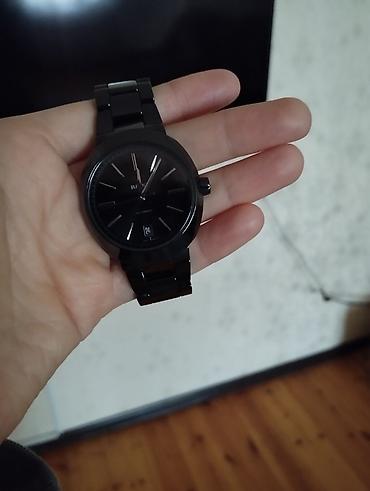 rado saat: RADO kişi qol saatı – klassik minimalist dizayn - Rəng: tam qara — 3