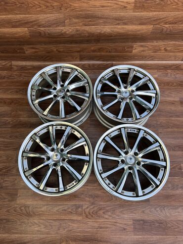 Диски: Литые Диски R 19 Weds, Комплект, отверстий - 5, Б/у — 3