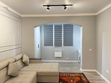 106 серия: 1 комната, 45 м², Кок-Жар мкр 106 серия улучшенная, 1 этаж, Дизайнерский ремонт — 8