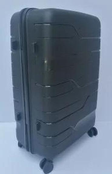 Putni koferi i torbe: Tvrdi kofer za putovanja – crni, veliki format - Materijal: čvrsta — 19