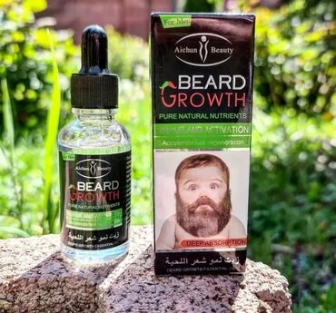 Bədənə qulluq: Beard Oil saqal serumu tam original Saqqal Böyüməsi yenilikçi bir