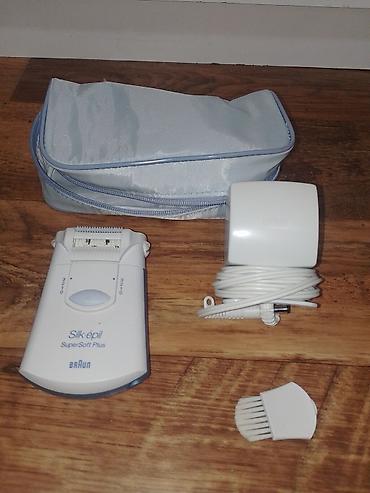 Električni depilatori: Epilator BRAUN Silk Epil Supersoft Plus je potpuno ispravan, u — 1