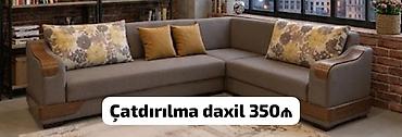 Künc divan, İşlənmiş, Açılan, Bazalı, Ödənişli çatdırılma