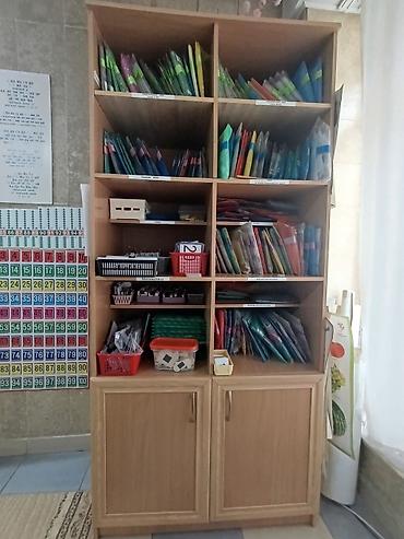 Детские столы: ‼️Продаю срочно‼️ парты,шкафы,мебель,стеллажи, учебные доски и другие — 7