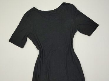 sukienki czarna midi: Sukienka, S, stan - Dobry
