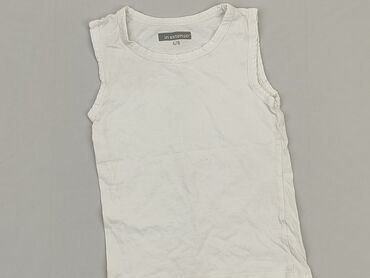 bluzka satynowa biała: Bluzka, 8 lat, 122-128 cm, stan - Zadowalający