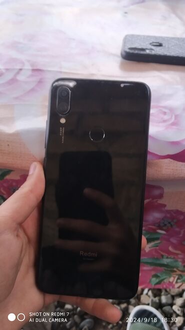 xiaomi poco m3: Xiaomi Redmi Note 7, 64 GB, rəng - Qara, 
 Barmaq izi