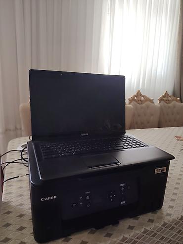 printer kabel: ASUS noutbuk + Canon çoxfunksiyalı printer/scanner dəsti Məhsul — 1