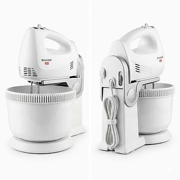 мини миксир: Стационарный миксер Sharp EMS-51L: Ваш безупречный помощник в — 1