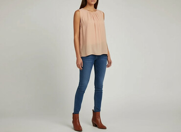 modne bluzki plus size: Mango, Жіноча блуза, розмір S