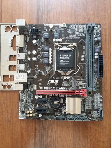 материнские платы integrated cpu: Материнская плата, Б/у, Asus, LGA1151, Micro-ATX, Для ПК