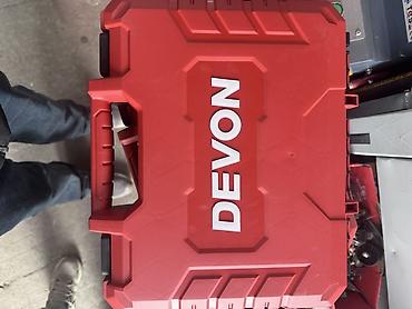 Дрель-шуруповерты: Аккумуляторная дрель-шуруповерт DEVON 12 В (модель 5208-LI-12M / — 1
