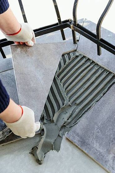 Plitə işləri: Salam, Hər növ keramik plitə keyfiyyətli şəkildə divar və yer səthinə — 10