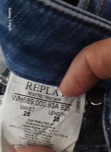 Farmerke: REPLAY ženske farmerke – model New Luz (Skinny Fit) - Klasičan plavi — 12