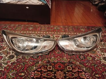 çeşqa fara: Комплект, Ближний, дальний свет, Hyundai, 2012 г., Оригинал, Япония, Б/у