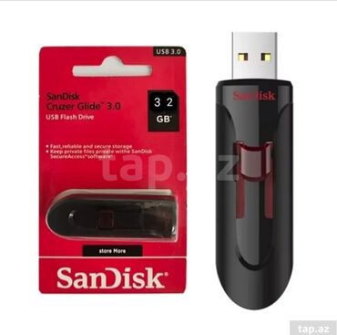 Flash kart Sandisk, 32 GB, USB 3.0, Yeni