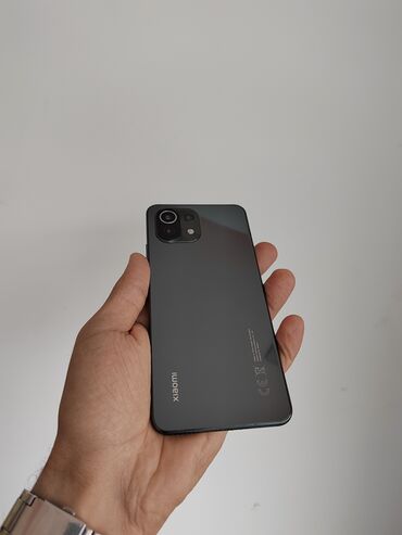 Xiaomi Mi 11 Lite, 128 GB, rəng - Qara, 
 Düyməli, Barmaq izi