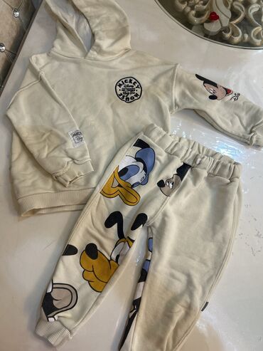 детские комплекты с начесом: Комплект, Унисекс, 2 - 3 года, Zara Kids