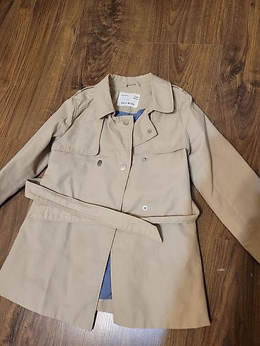 Плащи: Zara Girls trençkot - Brend: Zara Girls - Rəng: bej - Model: qolsuz — 1
