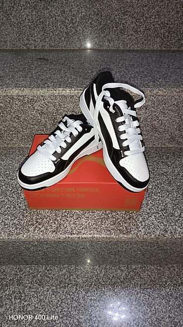 ket ayaqqabilar: Puma Reb-L Spor Ayaqqabı (Model: 398993-01) - Rəng: qara-ağ - Stil — 10