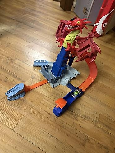 18 oyuncaqlar: Hot Wheels “Dragon Blast” tras oyuncağı Yaxşı vəziyyətdədir. Bütün — 2