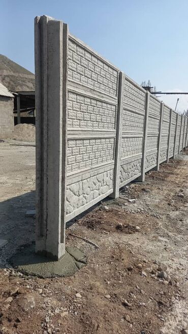 Бетонные еврозаборы: Евро забор орнотобуз. сапатына кепилдик берилет. кооз евро тосмо — 12