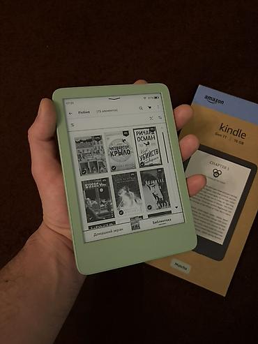 plesteshin 5: Amazon Kindle (Gen 11) – 16 GB, “Matcha” rəng - 6” E-Ink displey: göz — 1