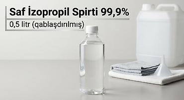 Antiseptiklər və dezinfeksiyaedici vasitələr: Qablaşdırılmış Saf İzopropil Spirti 99,9% 0,5 litr Расфасованный — 1