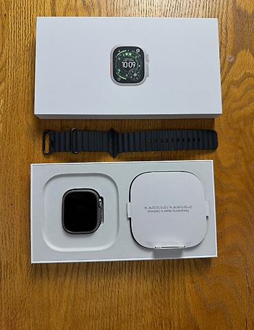Акылдуу сааттар: Apple Watch Ultra 3 Комплект: - Коробка - Корпус часов - Спортивный — 1
