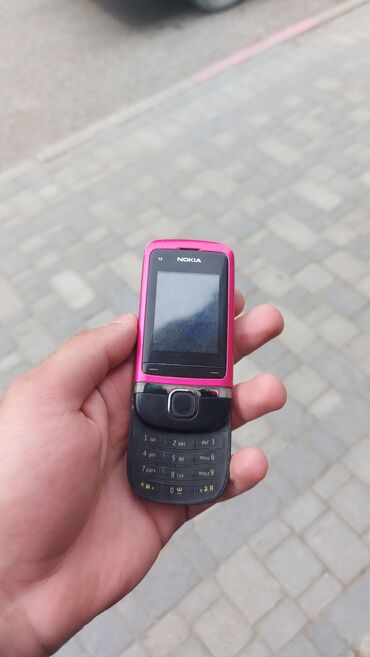 Nokia: Nokia C2, < 2 ГБ, цвет - Розовый, Кнопочный