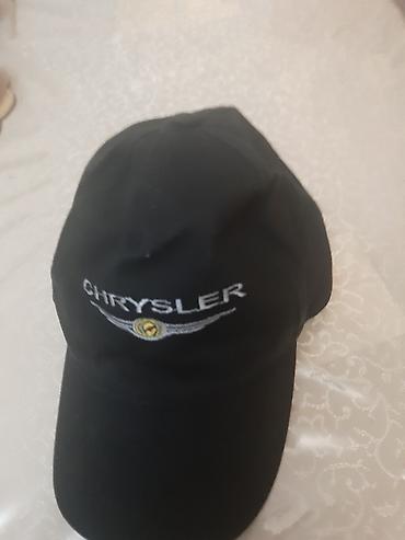 Kişi geyimləri: "Chrysler" emblemli orijinal kepka. Əla vəziyyətdədir — 1
