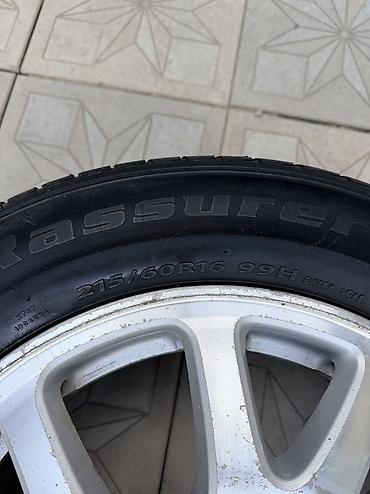 r17 honda: Колеса в сборе 215 / 60 / R 16, Лето, Б/у, Комплект, Легковые, Литые, отверстий - 5 — 4